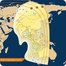 NSS12 C-band East Hemisphere Beam